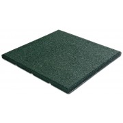 Rubber Terrastegel Groen 50x50x2,5 cm